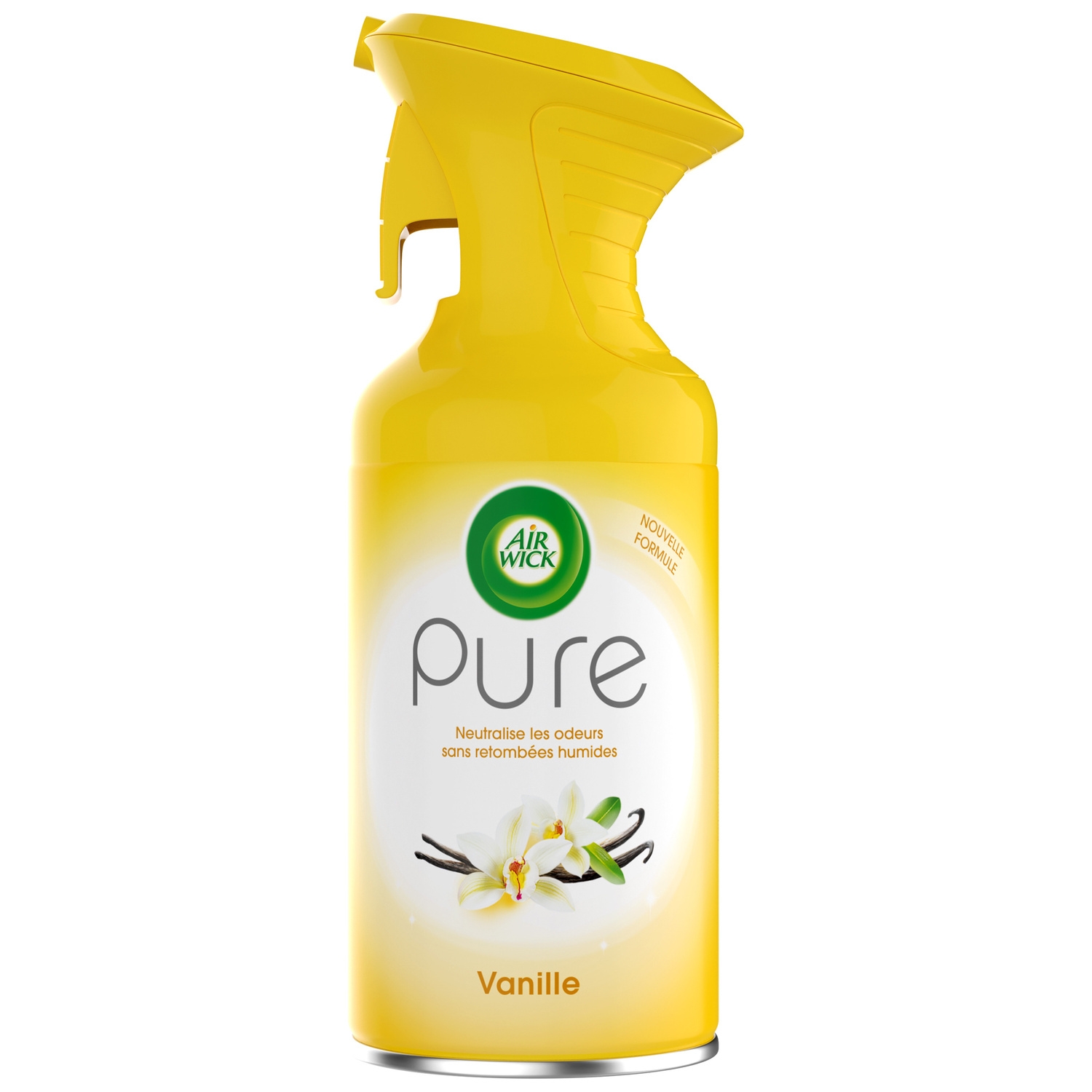 Spray Aérosol Désodorisant Pure Vanille 250ml - AIR WICK