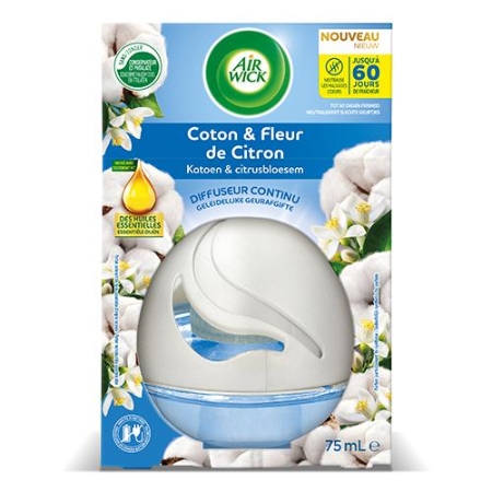 Air Wick Diff Coton 75 Ml