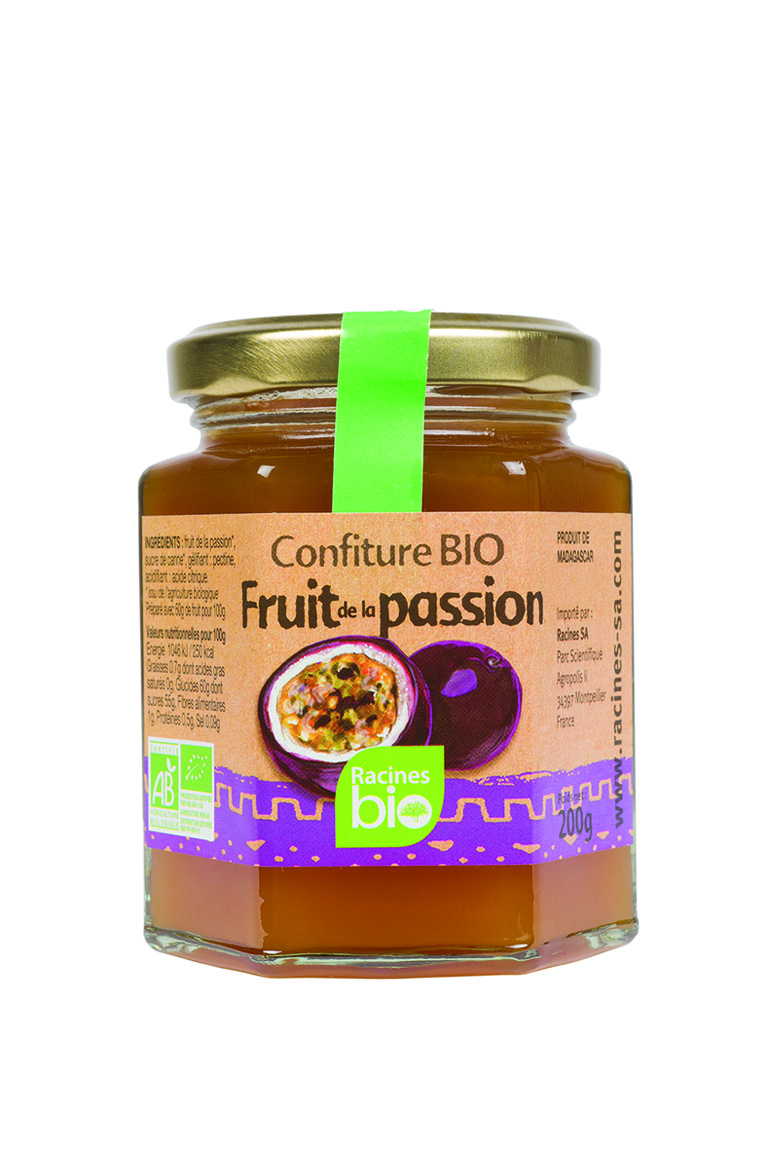 Confiture Fruit De La Passion (12 X 200 G) - Racines Bio