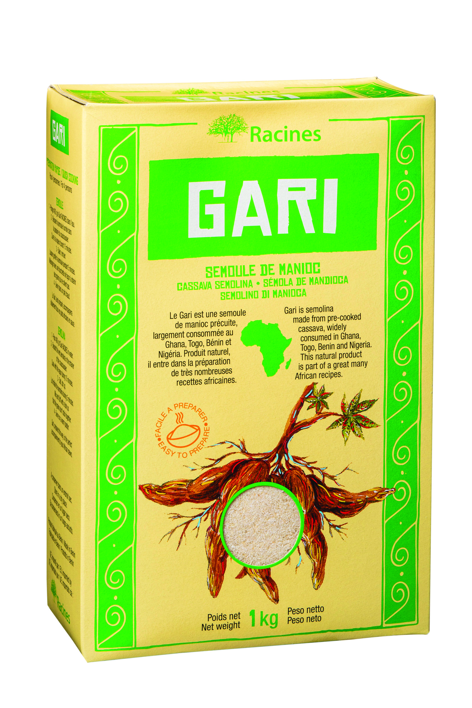Gari (10 x 1 kg) - Racines