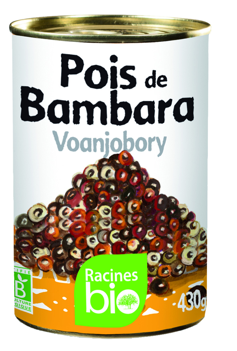 Đậu Bambara (12 X 430 G) - Racines Bio