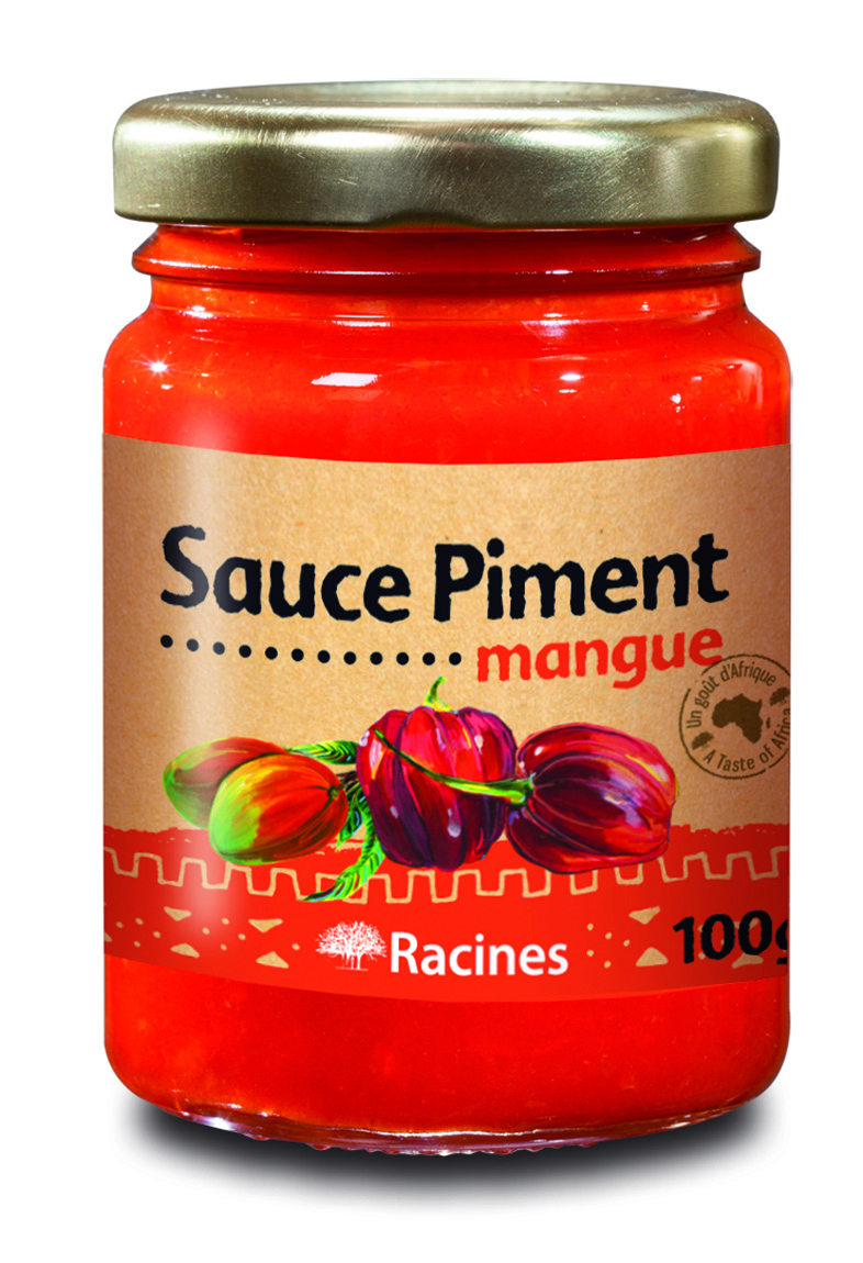 Sauce Piment La Mangue 24 X 100 G - RACINES