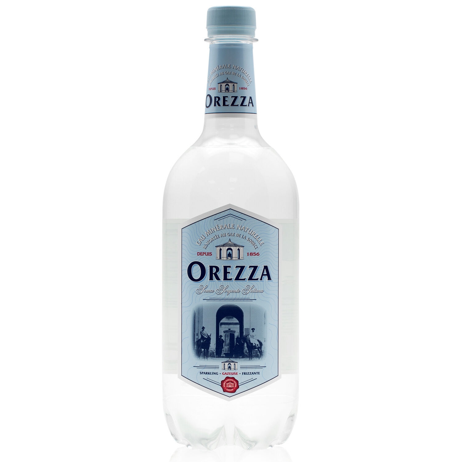 Eau Minérale Naturelle Gazeuse 1l - OREZZA
