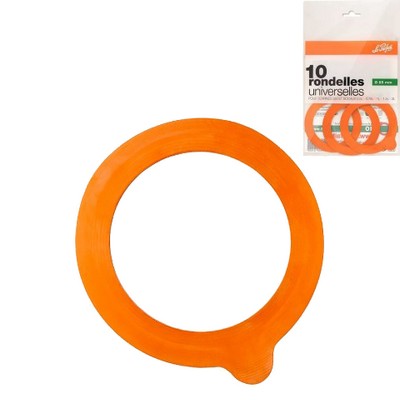 Rubberringen voor weckpotten diameter 85 mm, x10