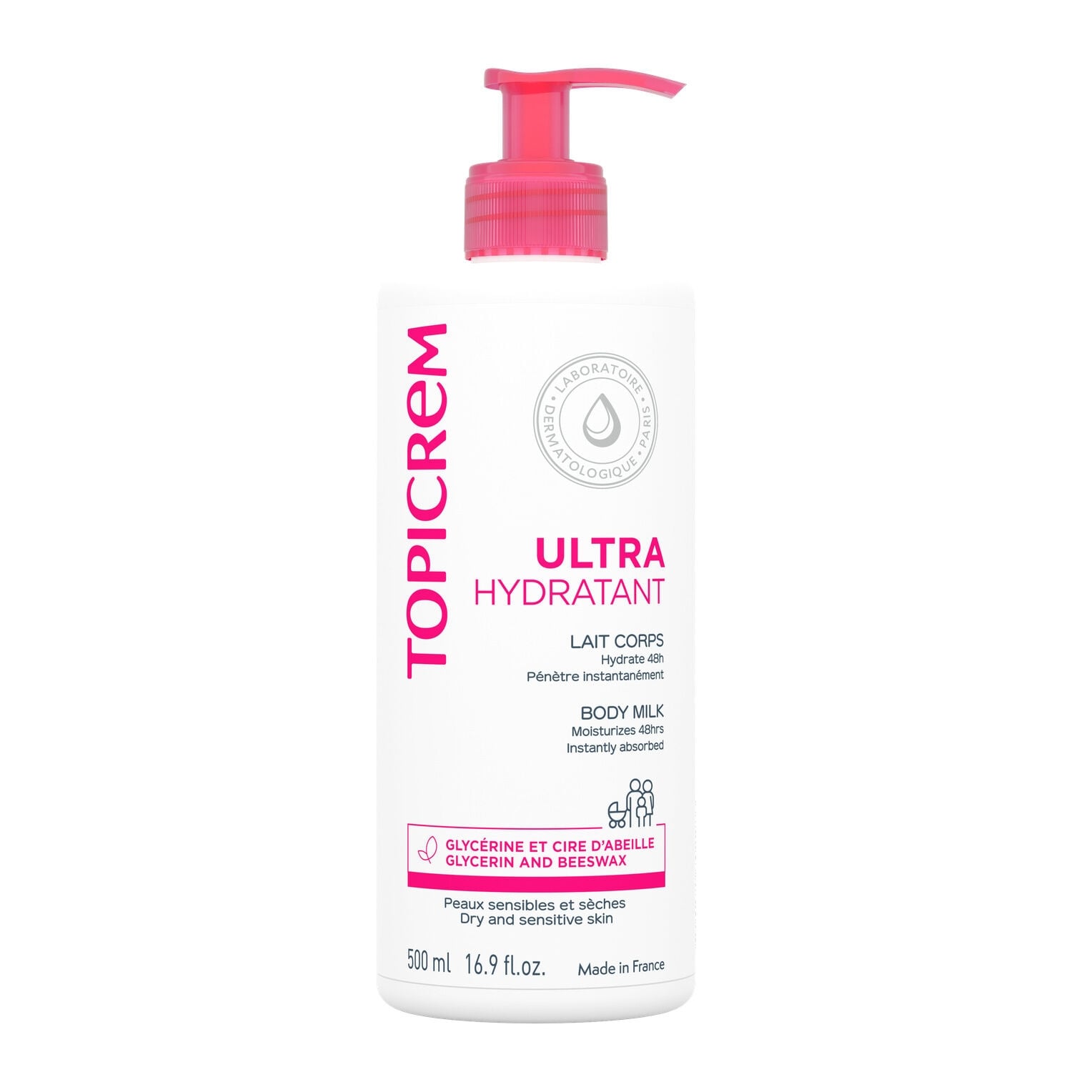 500ml Lait Crps Ultr Hyd Topic