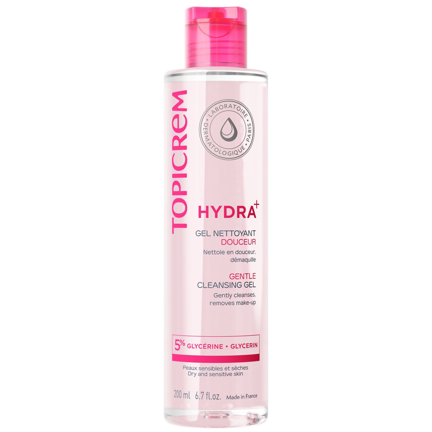 HYDRA+ Gel Nettoyant Douceur 200 ml - TOPICREM