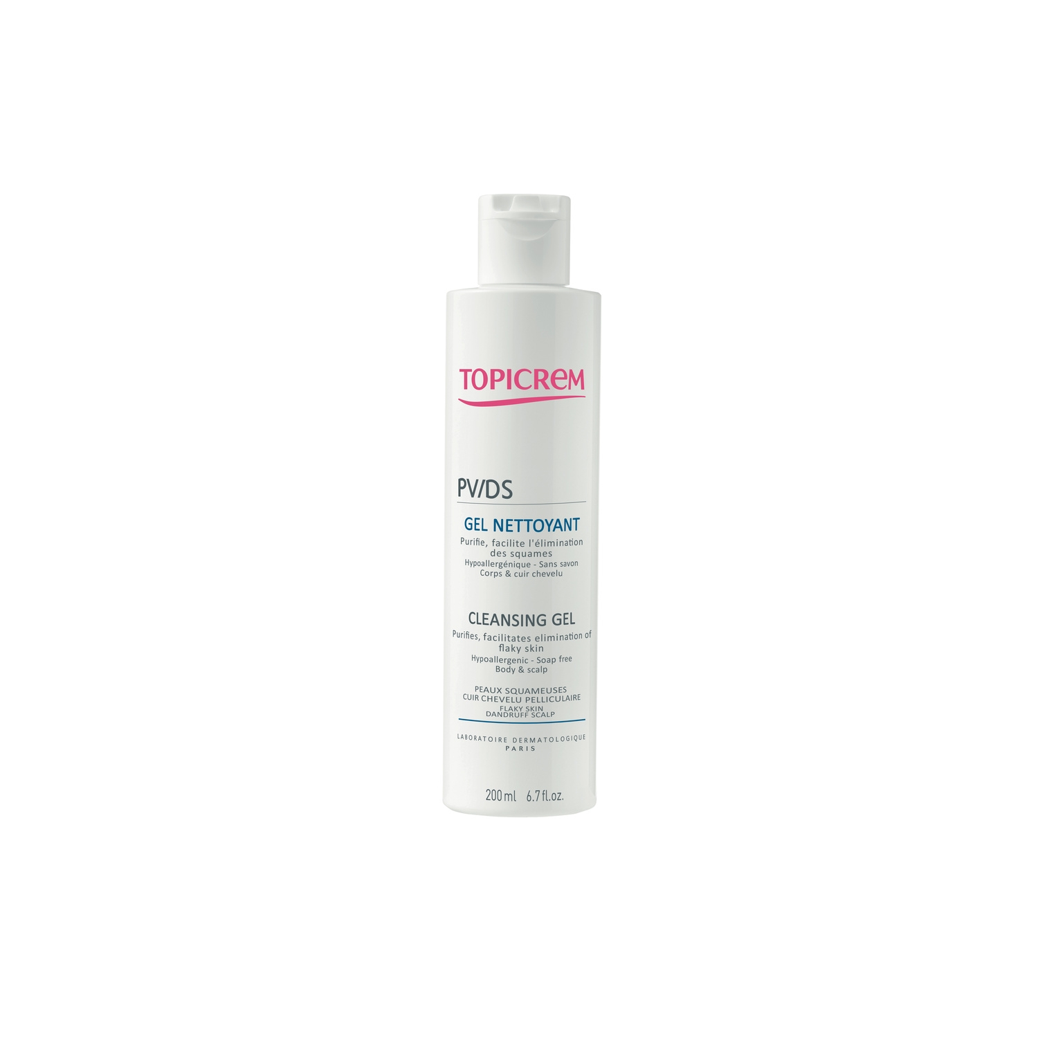PV/DS Gel Nettoyant 200 ml - TOPICREM