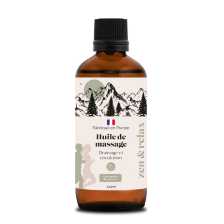 Huile De Massage Drainage Circ