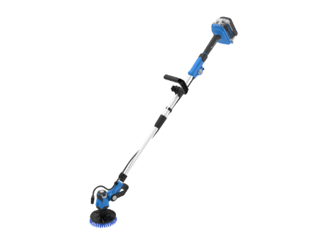 Brosse de nettoyage electrique sans fil, manche telescopique - MEDEK