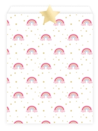 6 Pochettes Stickers Rainbow