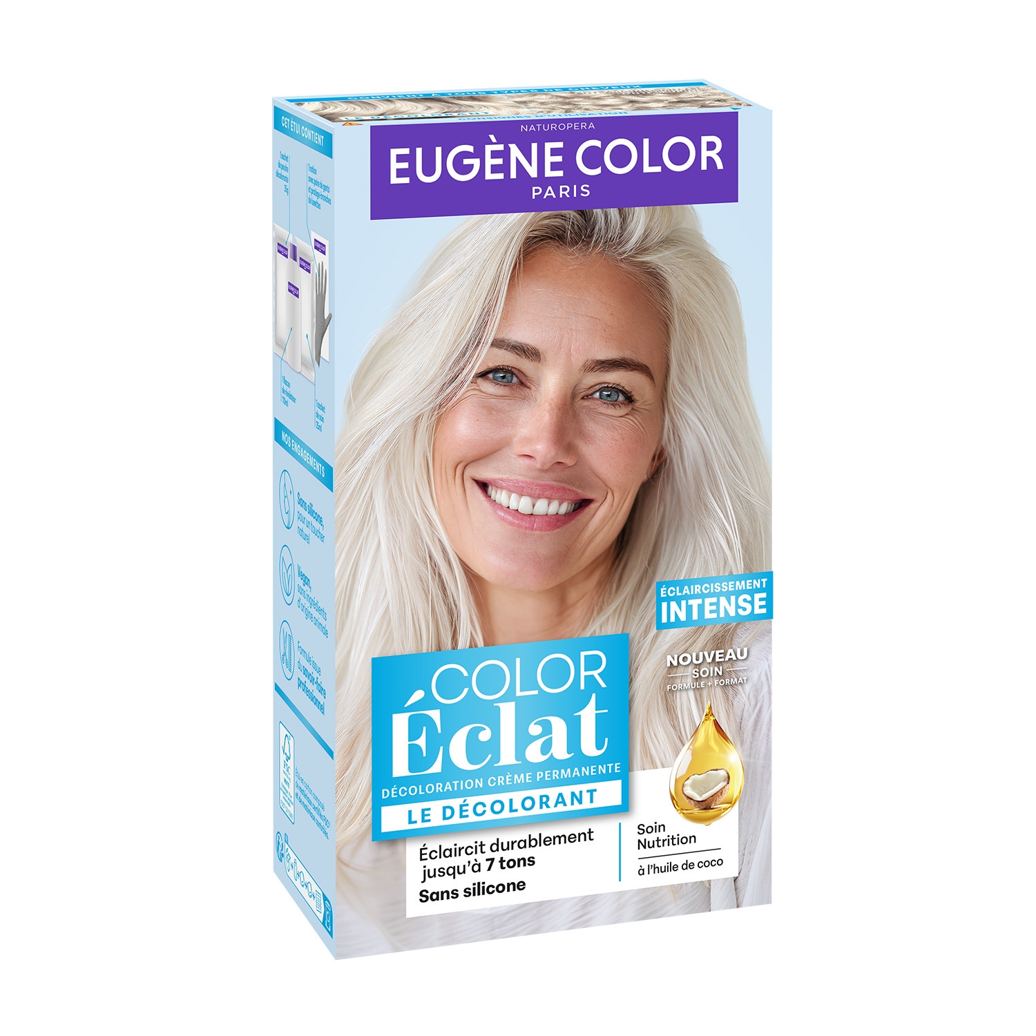 Décolorant Color Eclat, éclaircissement jusqu'à 7 tons - EUGENE COLOR