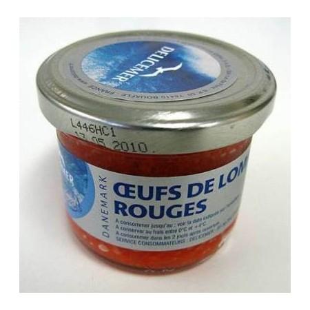 Kırmızı lumpfish havyarı 100 g - DELICEMER