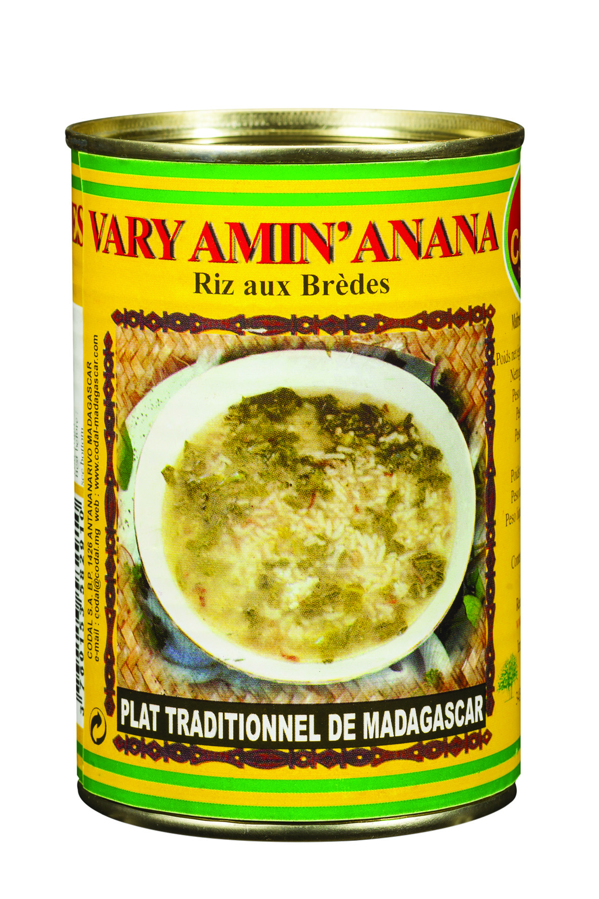 Riz Aux Br Des 12 X 400 G - CODAL