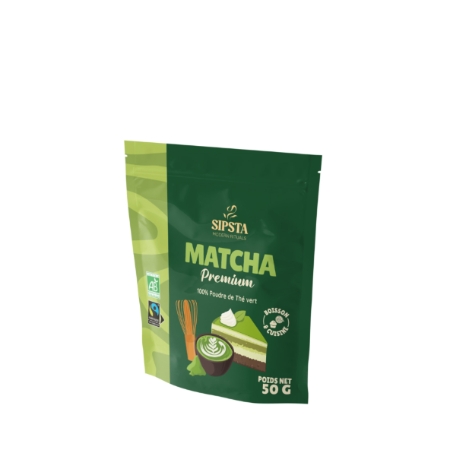 50g Matcha Poudre Bio Sipsta