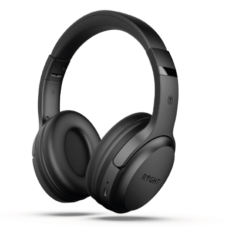 Ryg-tempo-casque Sans Fil Noir