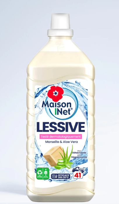 سائل غسيل بصابون مرسيليا والألوفيرا 1,04 L - MAISON NET