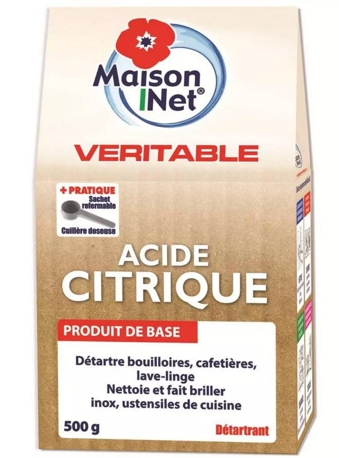 Acide citrique 500 g - MAISON NET