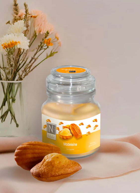 Bougie parfumée madeleine 130 g