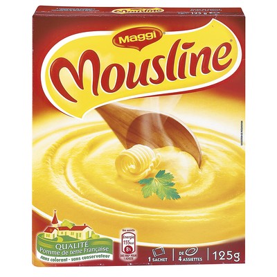Purée de pommes de terre 125 g - MOUSLINE