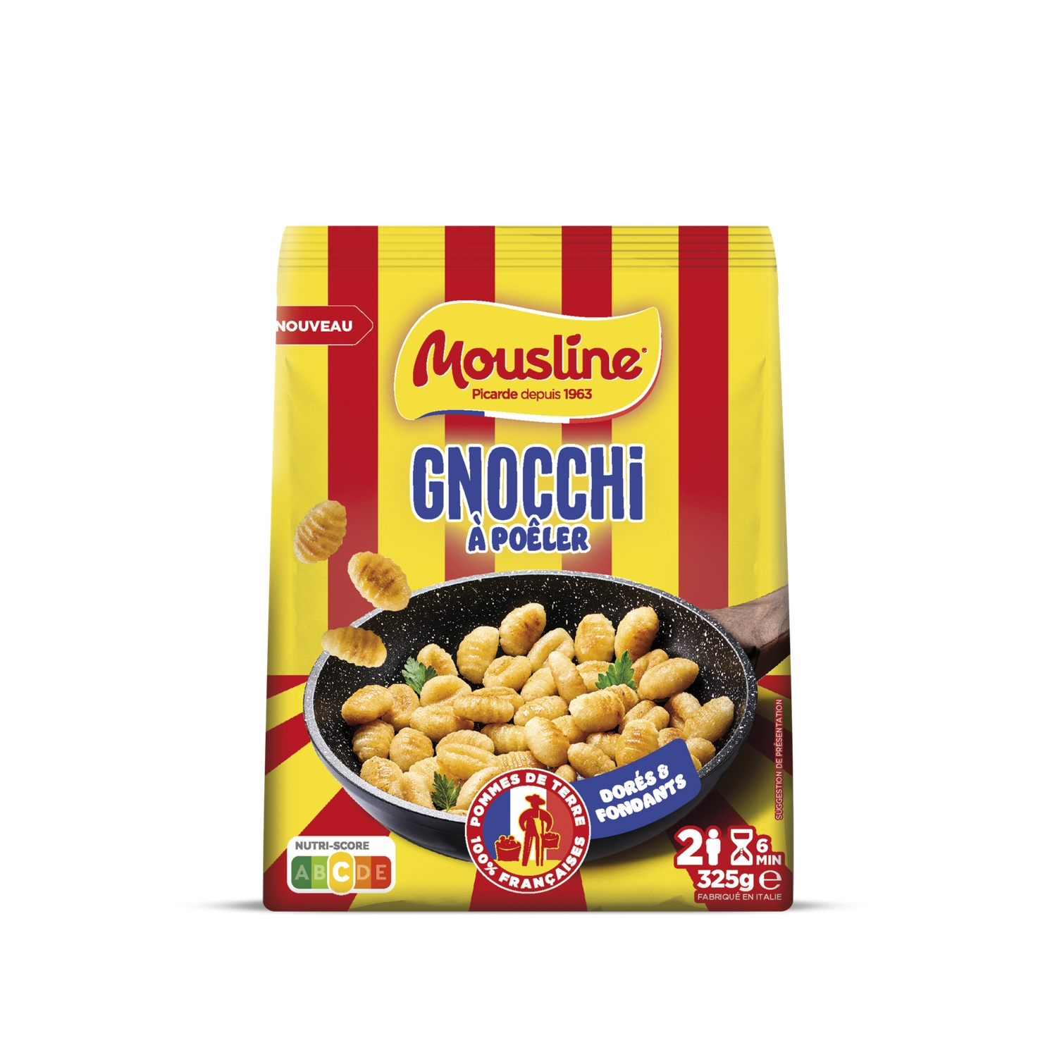 Gnocchi para saltear 325 g - MOUSLINE