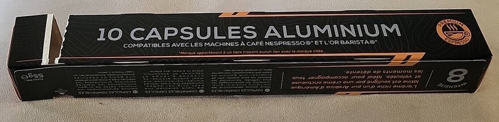 Caffè Cremoso Mokawa in capsule compatibili Nespresso x10 - Matahi