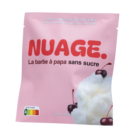 Barbe à Papa Cerise Sans Sucres 20g  - NUAGE