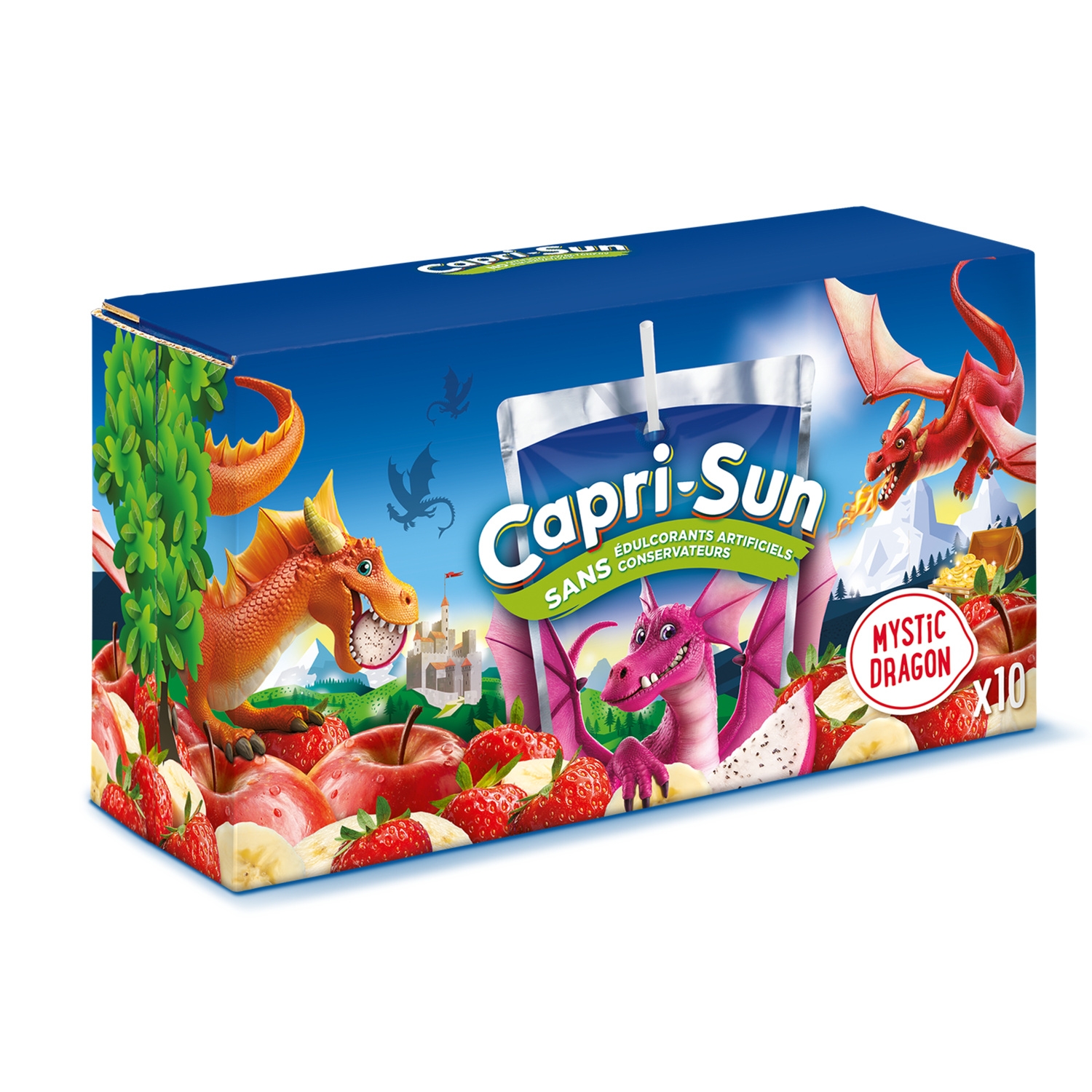 Nước trái cây Mystic Dragon 10 x 20 cl - CAPRI-SUN