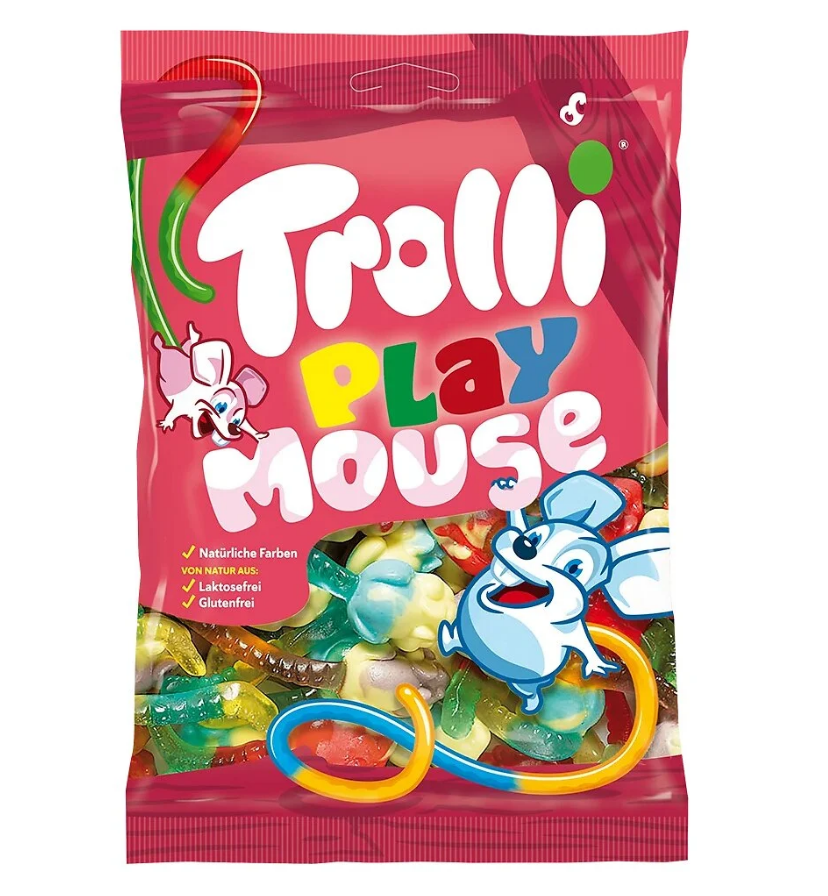 Bonbons Play Mouse 200 g - TROLLI