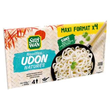 600g Nouilles Udon Nature X4
