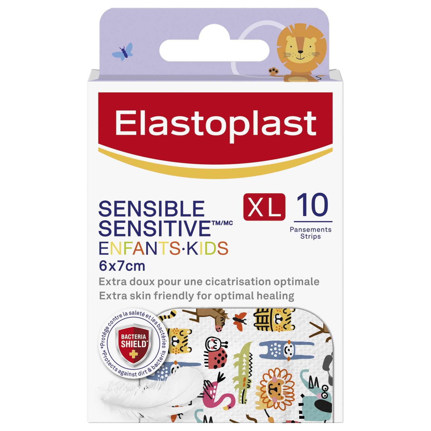 Pansements Sensible XL enfants x10 - ELASTOPLAST