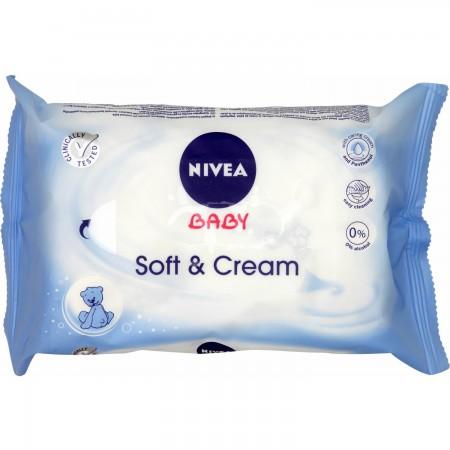 Baby Reinigungstücher Soft & Cream x57 - NIVEA