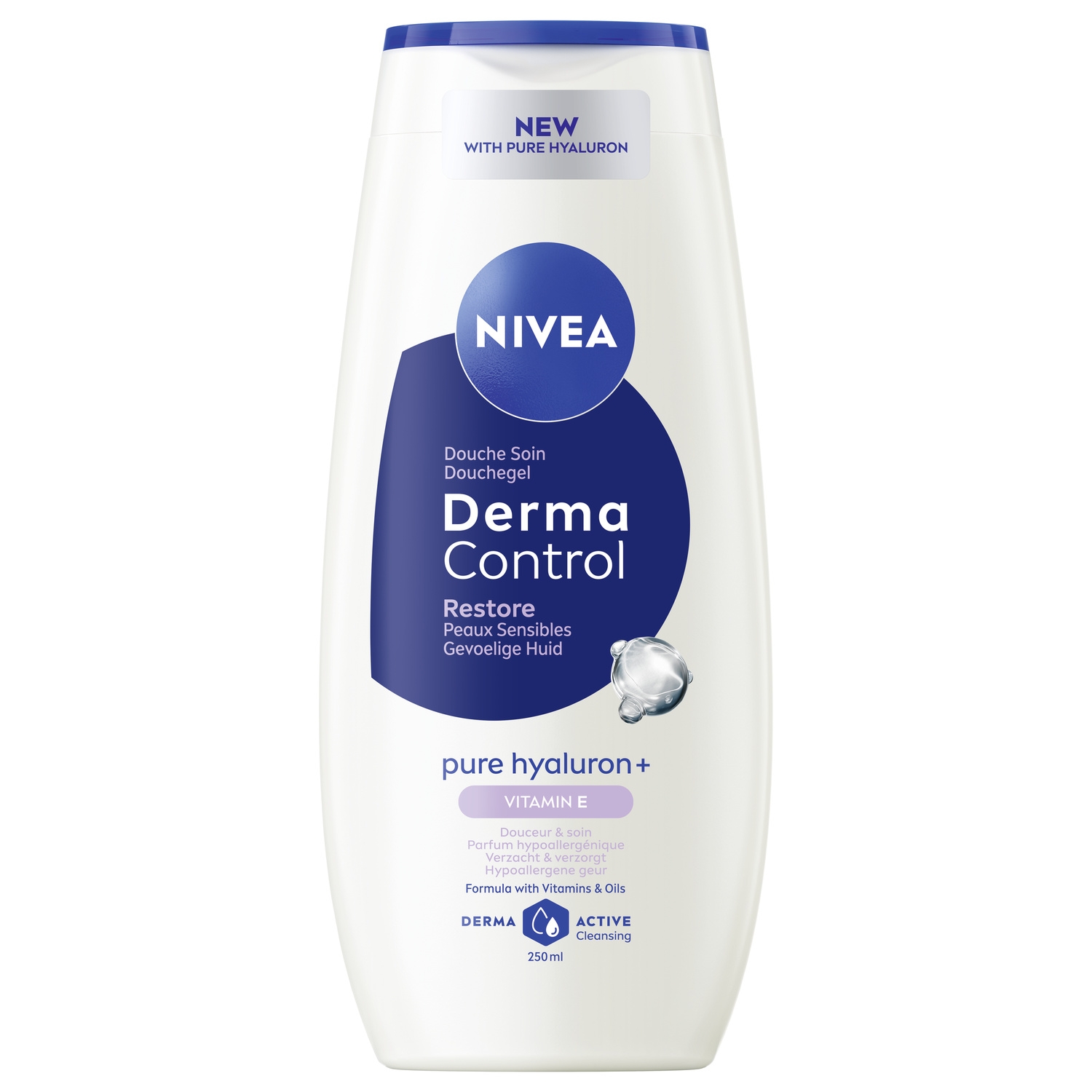 Gel douche soin Derma Control 250 ml - NIVEA