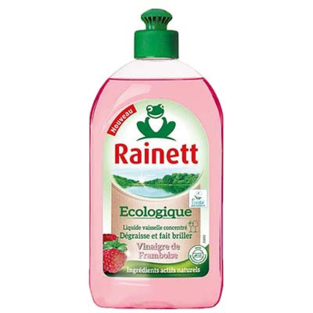 Liquide vaisselle écologique amande douce 500 ml - RAINETT