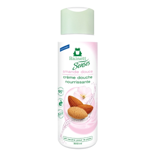 Crème douche nourrissante amande douce 300 ml - RAINETT