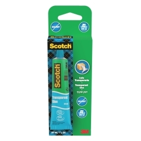 Colle liquide transparente en tube - 3M