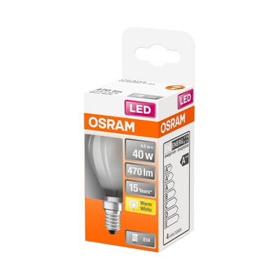 Ampoule LED sphérique 3,4 W (= 40 W) E14 - OSRAM