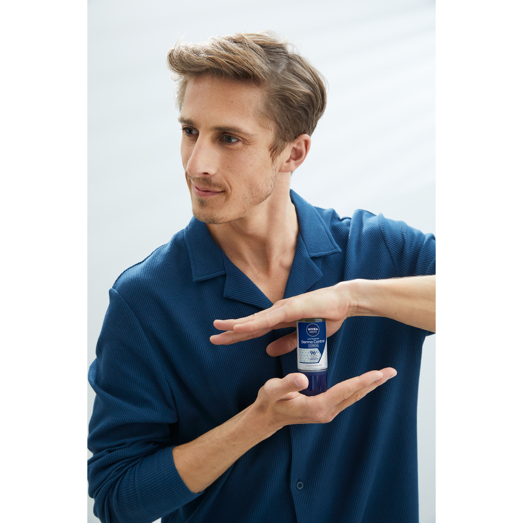 Déodorant bille homme anti-transpirant 96h Derma 50 ml - NIVEA