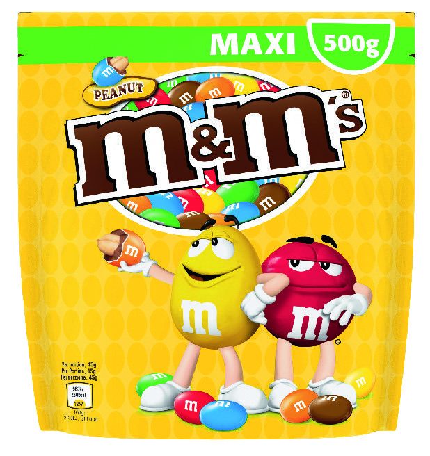Bonbons Chocolat Cacahuètes 500g - M&ms