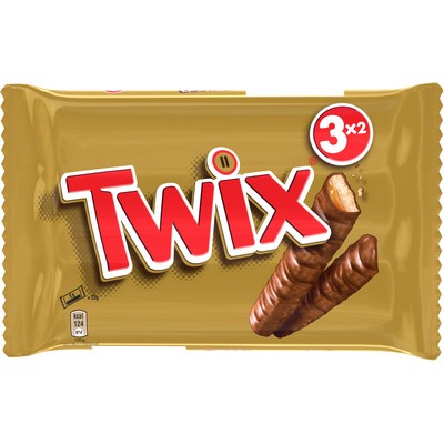 Barre Chocolatée Biscuit Caramel 150g - TWIX