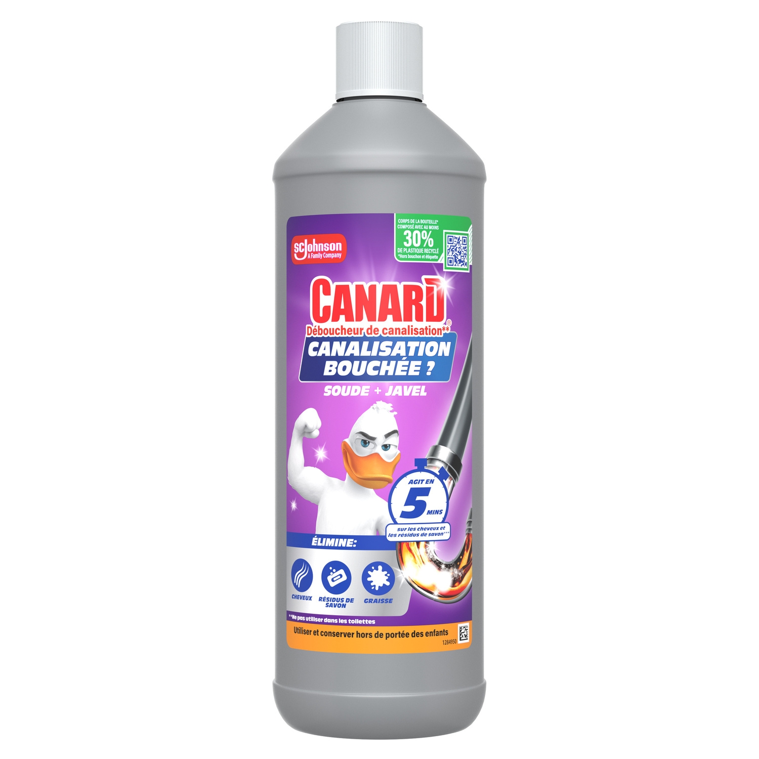 Déboucheur canalisations Canalisation bouchée, gel, 1 L - CANARD