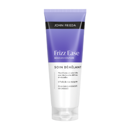 Soin démêlant Frizz Ease Boucles Couture à l'huile de rose musquée 250 ml - JOHN FRIEDA