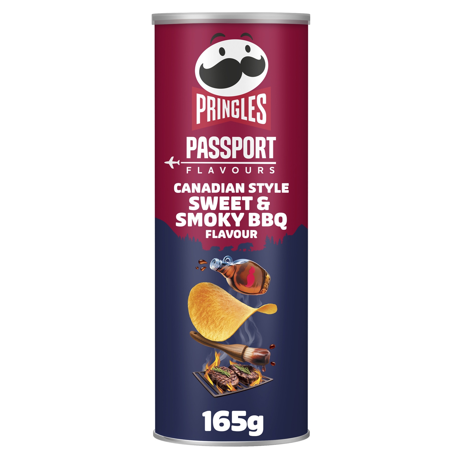 Patatine gusto barbecue dolce affumicato Passport 165 g - PRINGLES