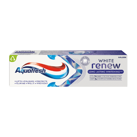 White Renew dentifrice blancheur longue durée 75 ml - AQUAFRESH