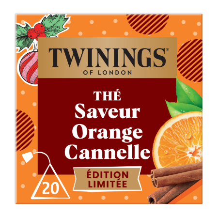 Thé Orange Cannelle 40g - TWINNINGS