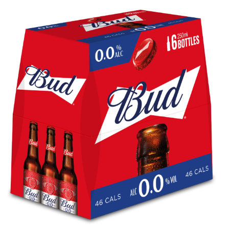 6x25cl Bud 0