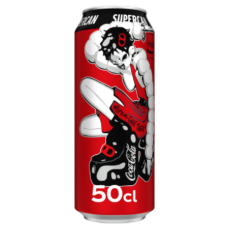 50cl Coca Cola Zero Boîte