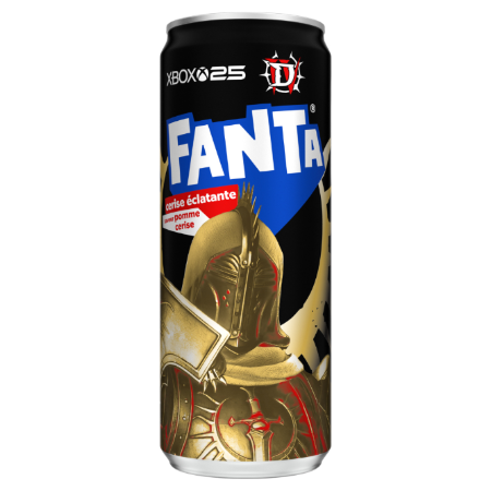33cl Fanta Wanta Cerise Pomme