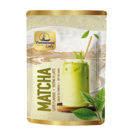 Matcha Latte poudre de thé vert saveur latte 60 g - VIETNAMESE LADY