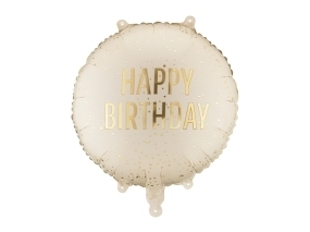 Ballon Alu Happy Birthday