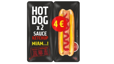 Hot Dog Saveur Ketchup x2 270g